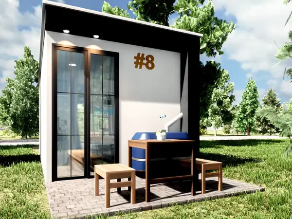 Diseño de CASA 3x7 Pequeña y Económica - Green #8 - Imagen 2