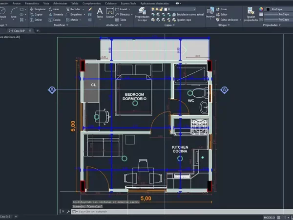 Diseño de CASA 5x5 con Terraza S#1 - Imagen 5