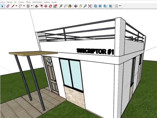 Diseño de CASA 5x5 con Terraza S#1 - Imagen 6