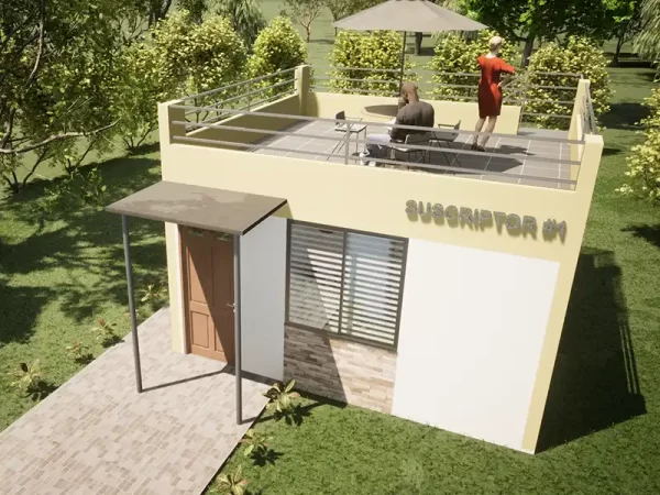 Diseño de CASA 5x5 con Terraza S#1 - Imagen 8