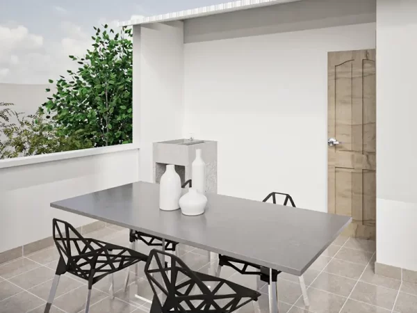 Casa Pequeña de 4x4 con 3 plantas y 2 domitorios - Imagen 11